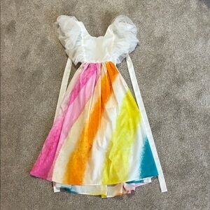 Lola + The Boys Rainbow Delight Dress